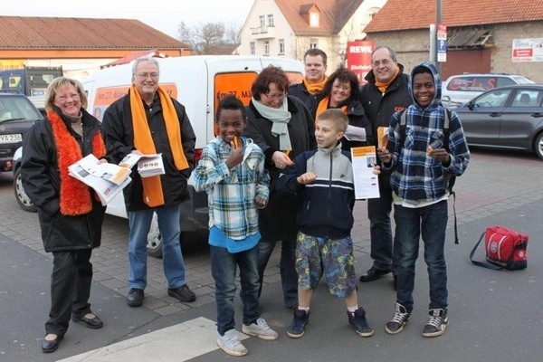 CDU Wahlkampf vor Ort