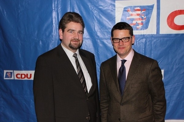 Innenminister Boris Rhein in Gladenbach