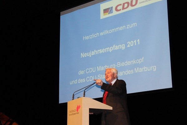 Neujahrsempfang der CDU Marburg-Biedenkopf